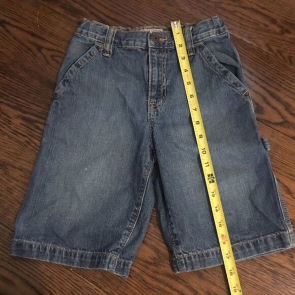 OLD NAVY Boys Denim Painter Jean Shorts Size 8 - Picture 8 of 8